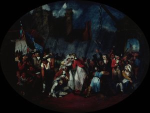 La prise de la Bastille, le 14 juillet 1789 by Henry Singleton Oil Painting