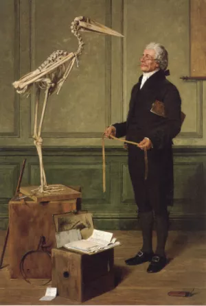 Science is Measurement painting by Henry Stacy Marks