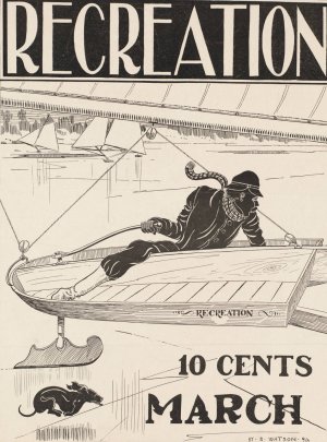Recreation, 10 cents, March by Henry Summer Watson Oil Painting