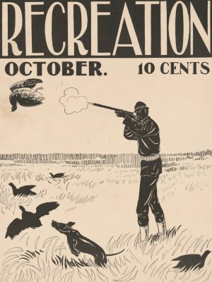 Recreation for October by Henry Summer Watson Oil Painting