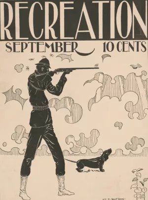 Recreation for September Oil painting by Henry Summer Watson