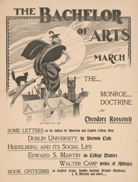 Main Product Photo of The Bachelor of Arts for March  Painting by Henry Summer Watson