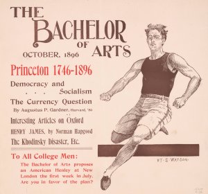 The Bachelor of Arts for October, 1896 by Henry Summer Watson Oil Painting