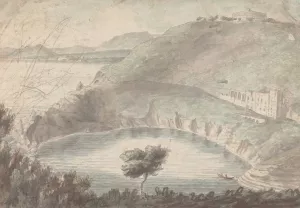 Coastal Landscape by Henry Swinburne Oil Painting