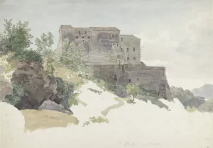 Landschap bij Vietri by Henry Swinburne Oil Painting