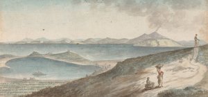 View from Klein Zicker, Thiessow, Germany by Henry Swinburne Oil Painting