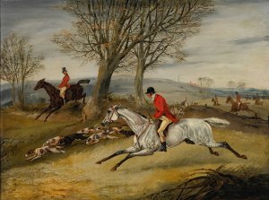Full Cry by Henry Thomas Alken Oil Painting