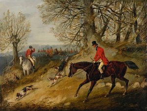 Gone Away by Henry Thomas Alken Oil Painting