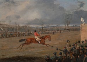 Scenes from a Seeplechase: The Winner by Henry Thomas Alken Oil Painting