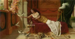 Iria by Henry Thomas Schafer Oil Painting