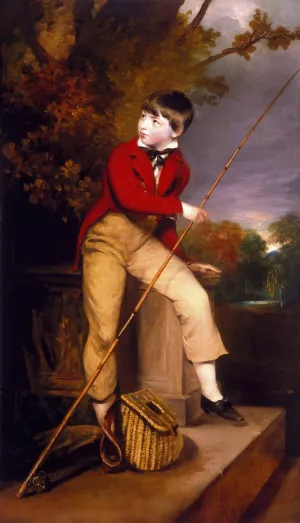 Portrait of Master Roger Mainwaring by Henry Thomson Oil Painting