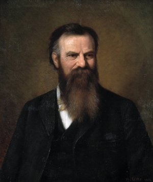 Major John Wesley Powell by Henry Ulke Oil Painting