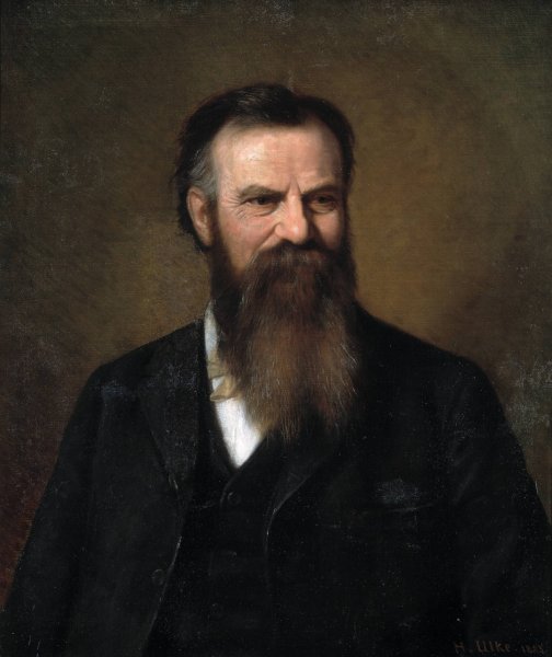 Major John Wesley Powell  by Henry Ulke - Hand-Painted Oil Painting Reproduction