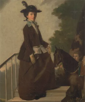 Elizabeth Bridgman, Sister of the Artist by Henry Walton Oil Painting