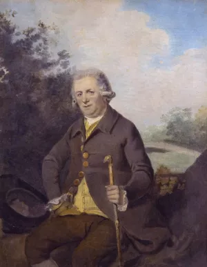 Horatio Walpole, Earl Of Orford by Henry Walton Oil Painting