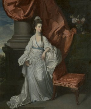 Lady Grant, Wife of Sir James Grant, Bt. by Henry Walton Oil Painting