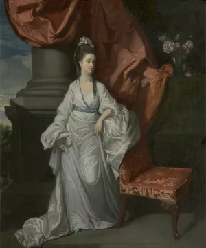 Lady Grant, Wife of Sir James Grant, Bt. by Henry Walton Oil Painting