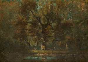 Oak Tree by Henry Ward Ranger Oil Painting