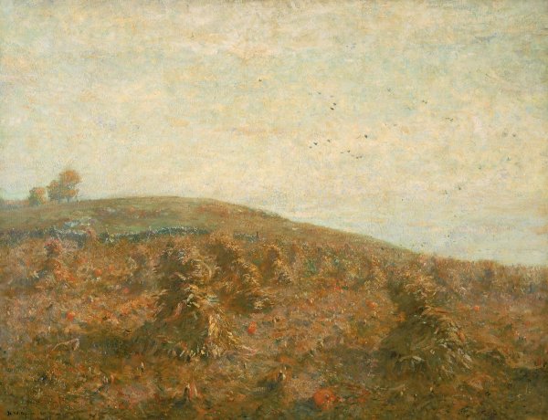 Main Product Photo of The Cornfield Painting by Henry Ward Ranger
