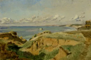 Near Pont Brignes by Henry William Banks Davis Oil Painting