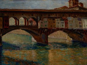 Florence by Henryk Dietrich Oil Painting
