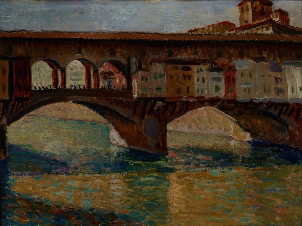 Florence  by Henryk Dietrich - Hand-Painted Oil Painting Reproduction