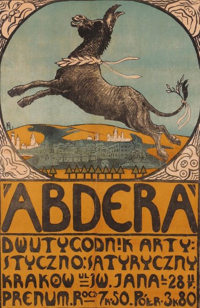 Main Product Photo of Abdera. Dwutygodnik artystyczno-satyryczny  Painting by Henryk Kunzek