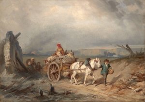 Escape by Henryk Pillati Oil Painting