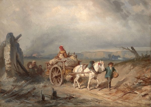 Escape  by Henryk Pillati - Hand-Painted Oil Painting Reproduction