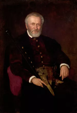 Portrait of Leon Sapieha Oil painting by Henryk Rodakowski