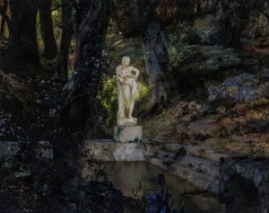 Faun's pond by Henryk Siemiradzki Oil Painting