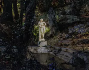 Faun's pond by Henryk Siemiradzki Oil Painting