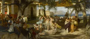 Judgement of Paris by Henryk Siemiradzki Oil Painting