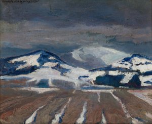 Babia Gora by Henryk Szczyglinski Oil Painting
