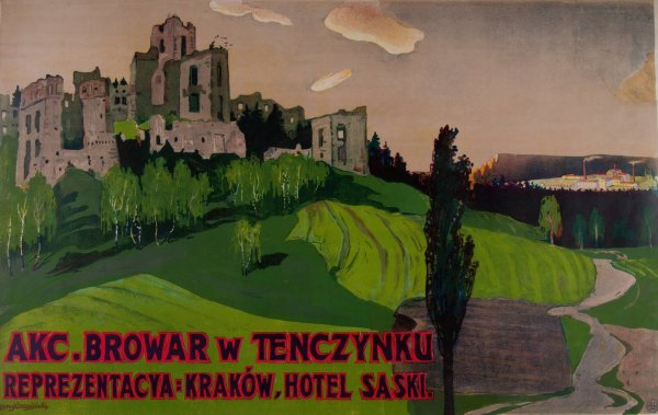 Browar w Tenczynku  by Henryk Szczyglinski - Hand-Painted Oil Painting Reproduction