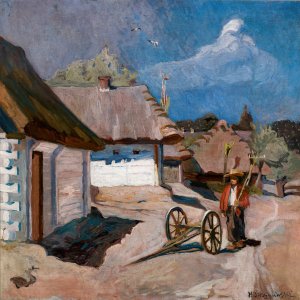 Country Road by Henryk Szczyglinski Oil Painting
