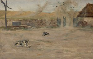 Spleen by Henryk Weyssenhoff Oil Painting