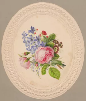 Posy by Henryka Beyer Oil Painting