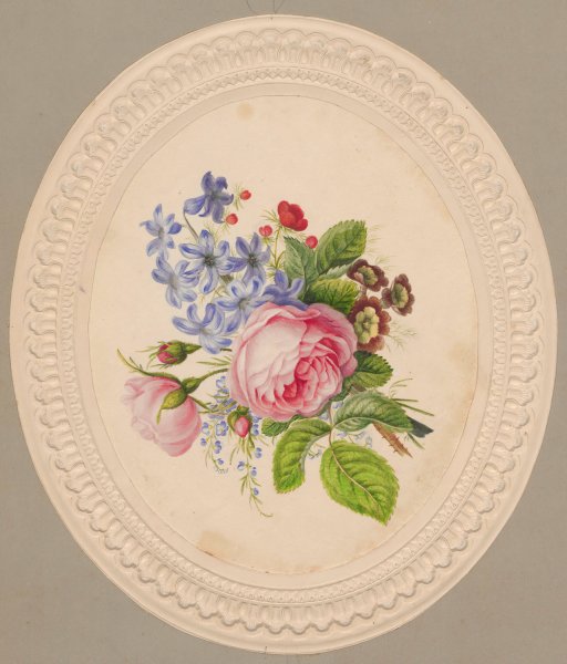 Posy  by Henryka Beyer - Hand-Painted Oil Painting Reproduction