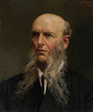Portrait of Jan Konrad OSwiecimski by Henryka Bezler-Czyzewska Oil Painting