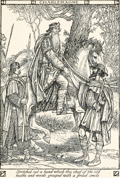 Main Product Photo of A Child's Book of Warriors 09  Painting by Herbert Cole