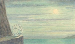 C'est extraordinaire combien la lune ne fait de l'effet by Herbert Crowley Oil Painting