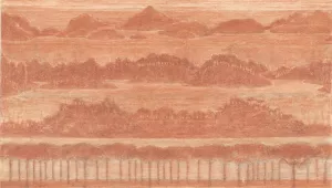 Four Landscapes by Herbert Crowley Oil Painting