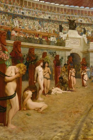 Faithful Unto Death by Herbert Gustave Schmalz Oil Painting