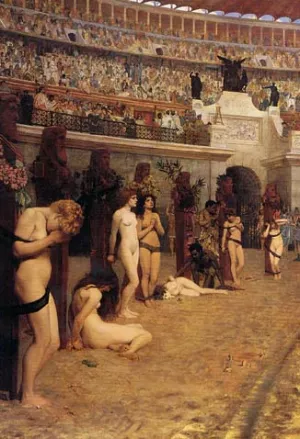 Faithful Unto Death by Herbert Gustave Schmalz Oil Painting