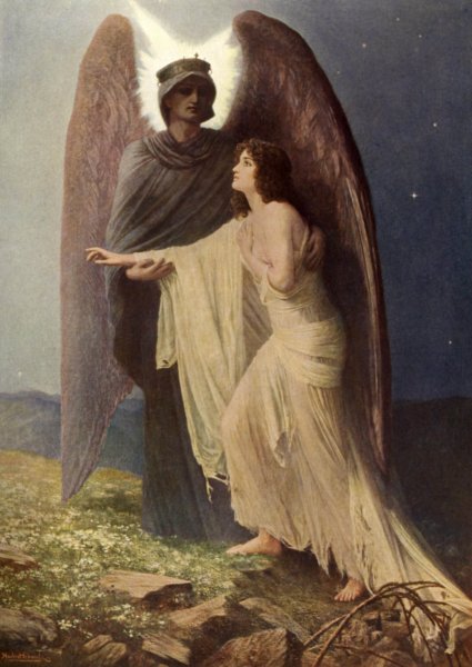 The Great Awakening by Herbert Gustave Schmalz - Hand-Painted Oil Painting Reproduction
