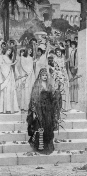 The King's Daughter by Herbert Gustave Schmalz Oil Painting