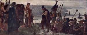 Where is My Lord the King Oil painting by Herbert Gustave Schmalz
