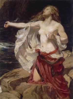 Ariadne by Herbert James Draper Oil Painting
