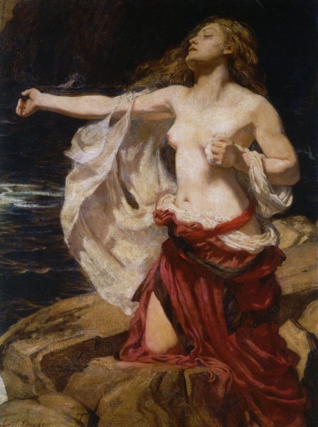 Main Product Photo of Ariadne Painting by Herbert James Draper